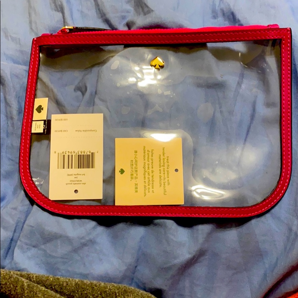 Kate spade slim cosmetic pouch